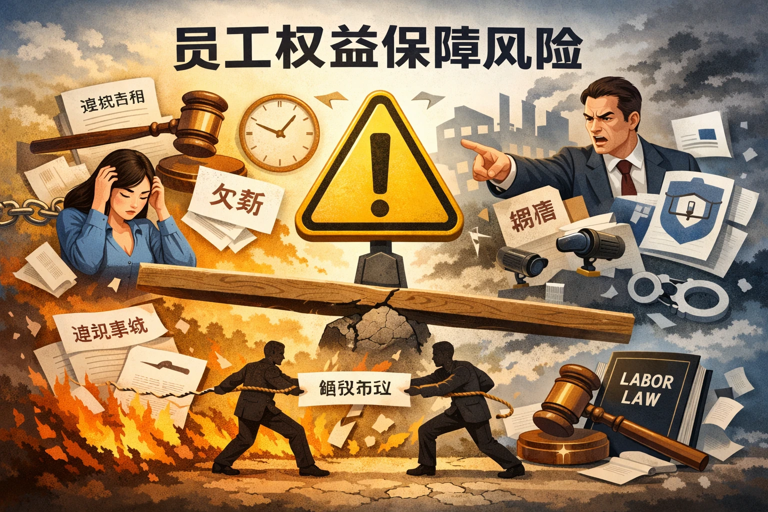 员工权益保障风险