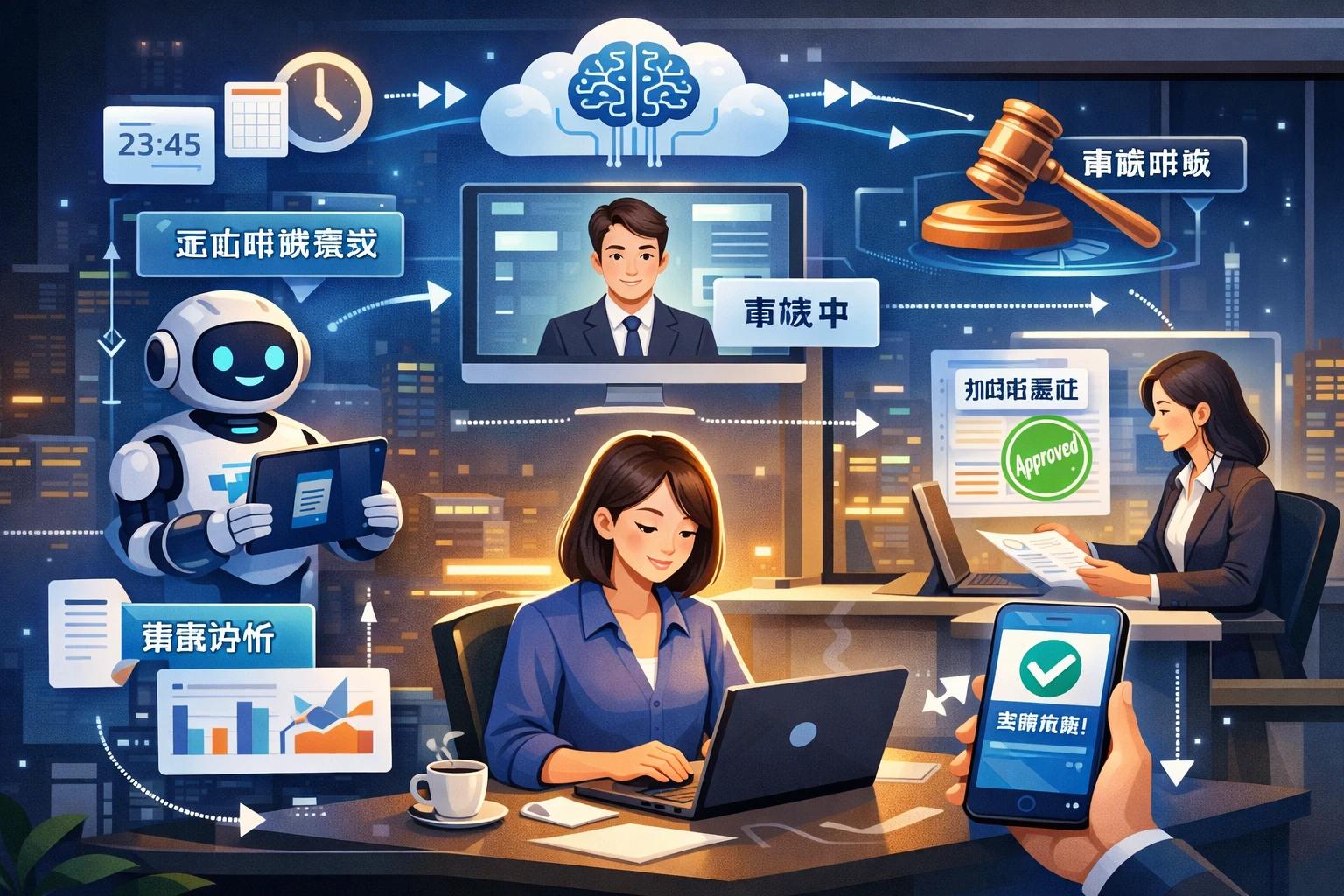 智能化的加班审批流程