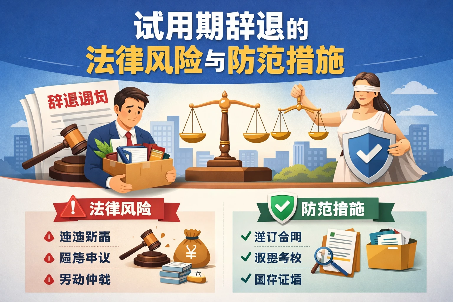 试用期辞退的法律风险与防范措施