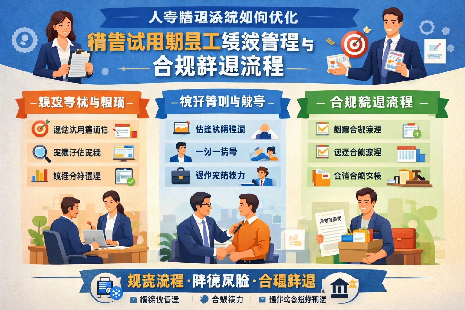 人事管理系统如何优化销售试用期员工绩效管理与合规辞退流程