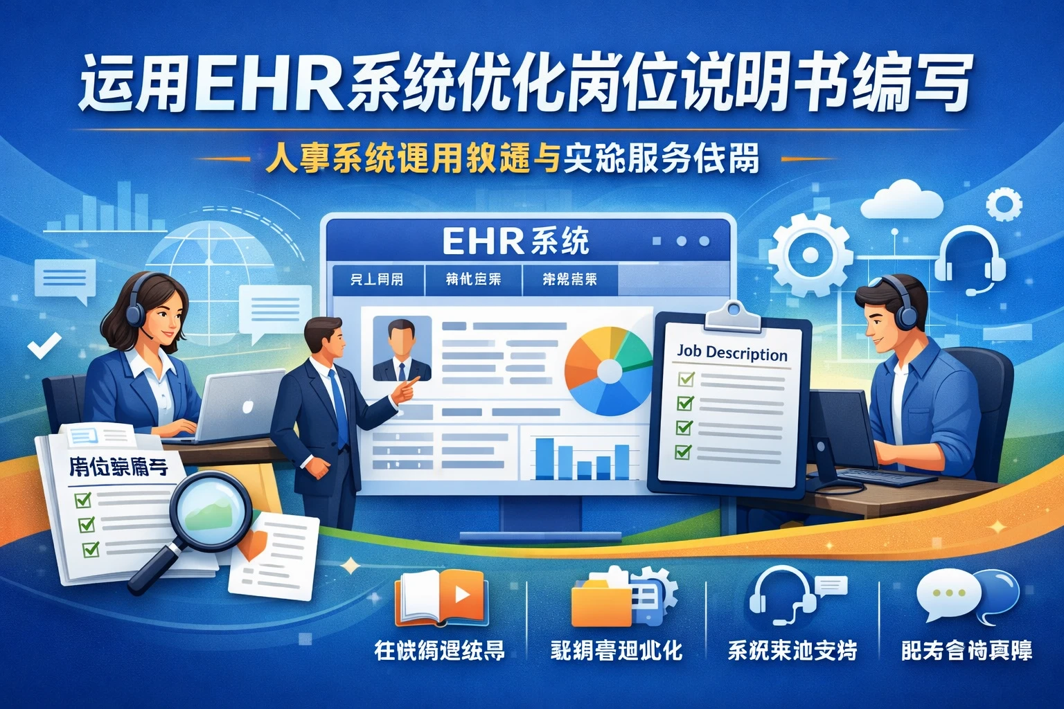 运用EHR系统优化岗位说明书编写：人事系统使用教程与实施服务指南