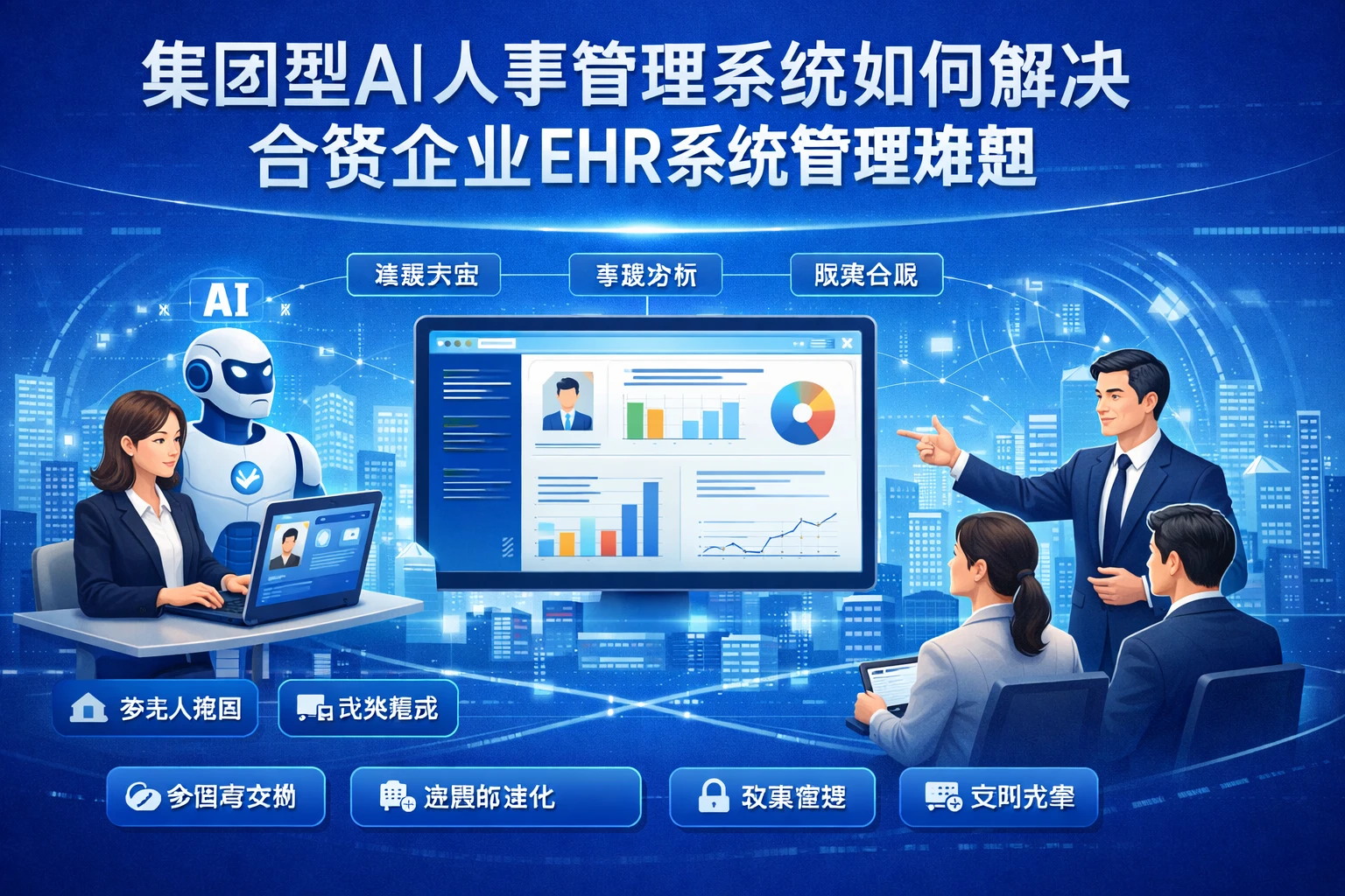 集团型AI人事管理系统如何解决合资企业ehr系统管理难题