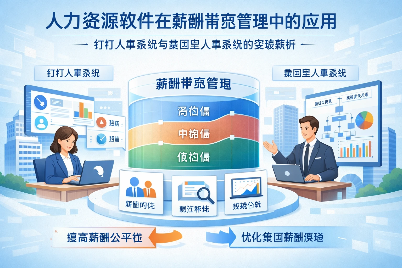 人力资源软件在薪酬带宽管理中的应用：钉钉人事系统与集团型人事系统的实践解析