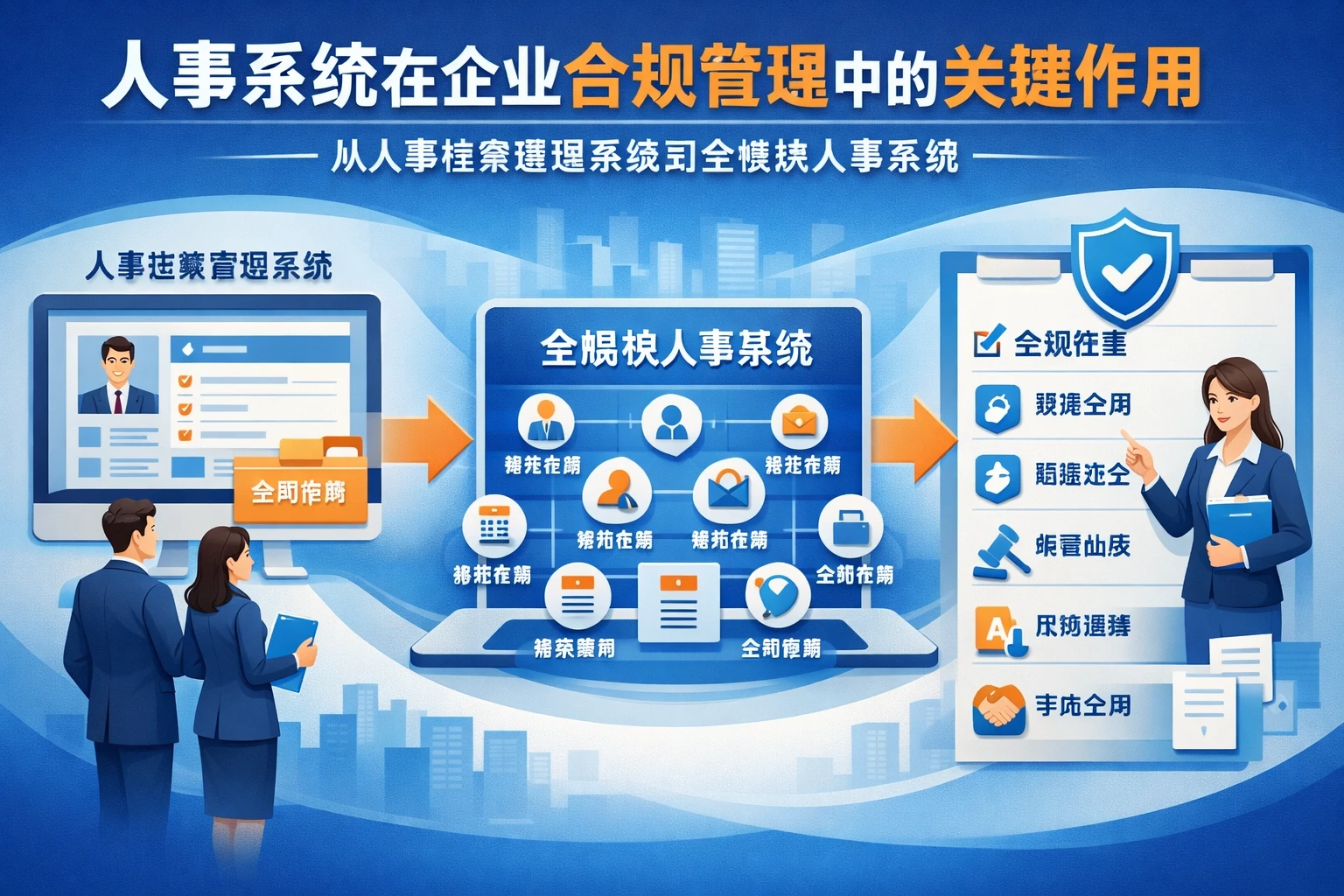 人事系统在企业合规管理中的关键作用：从人事档案管理系统到全模块人事系统