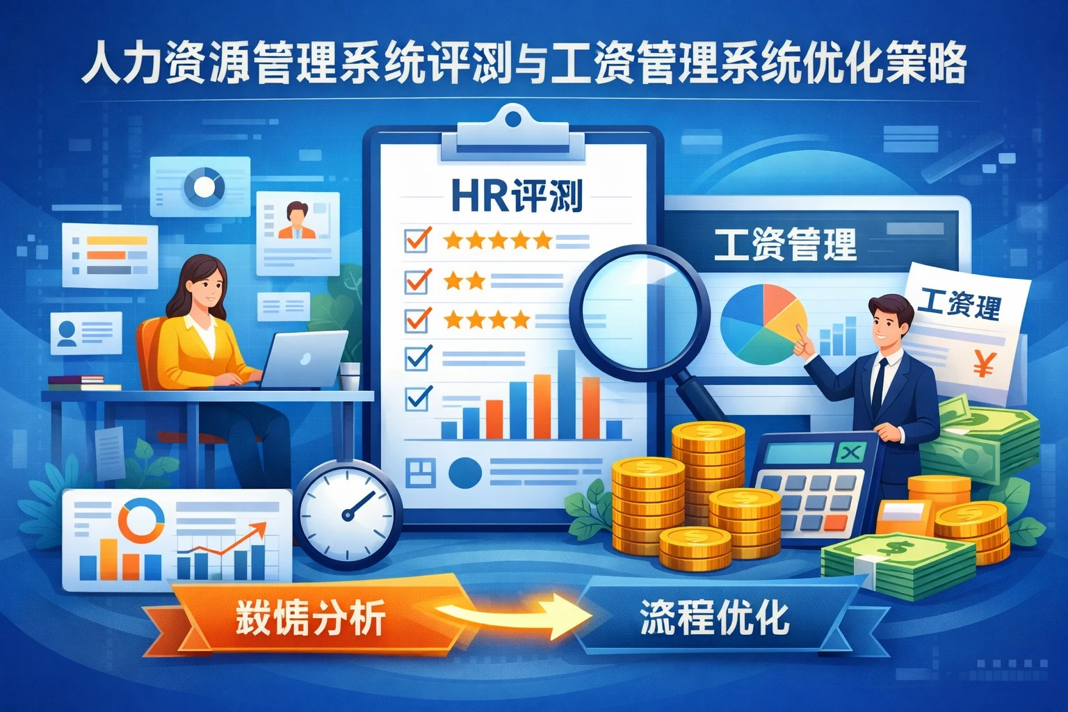 人力资源管理系统评测与工资管理系统优化策略