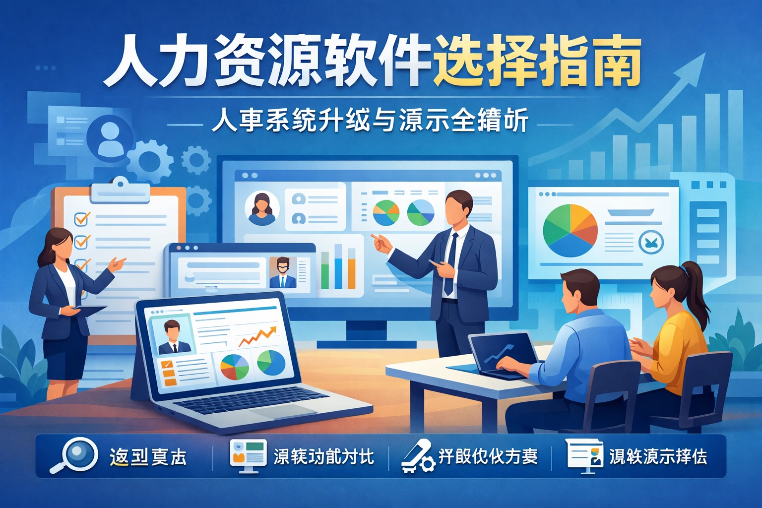 人力资源软件选择指南：人事系统升级与演示全解析