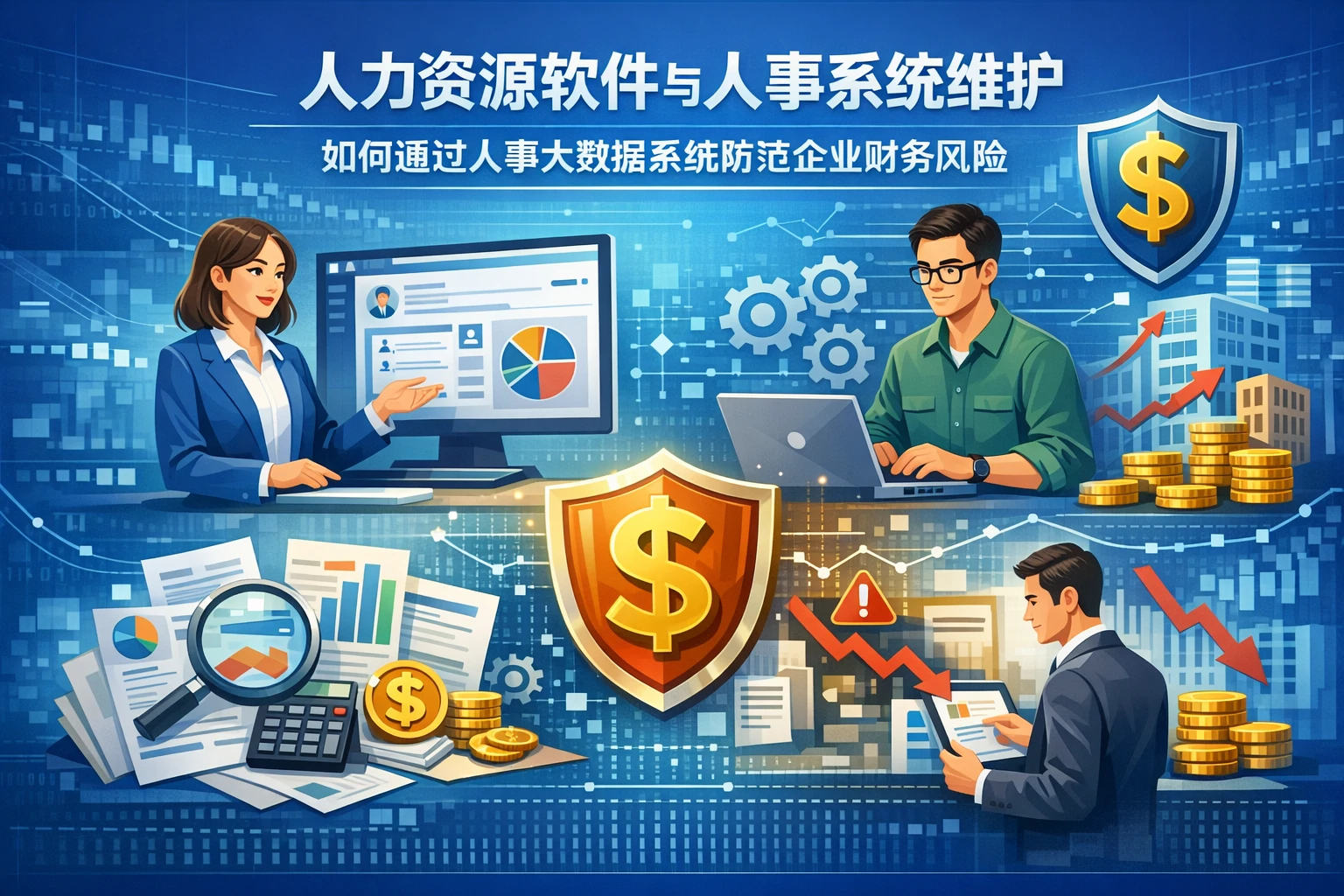 人力资源软件与人事系统维护如何通过人事大数据系统防范企业财务风险