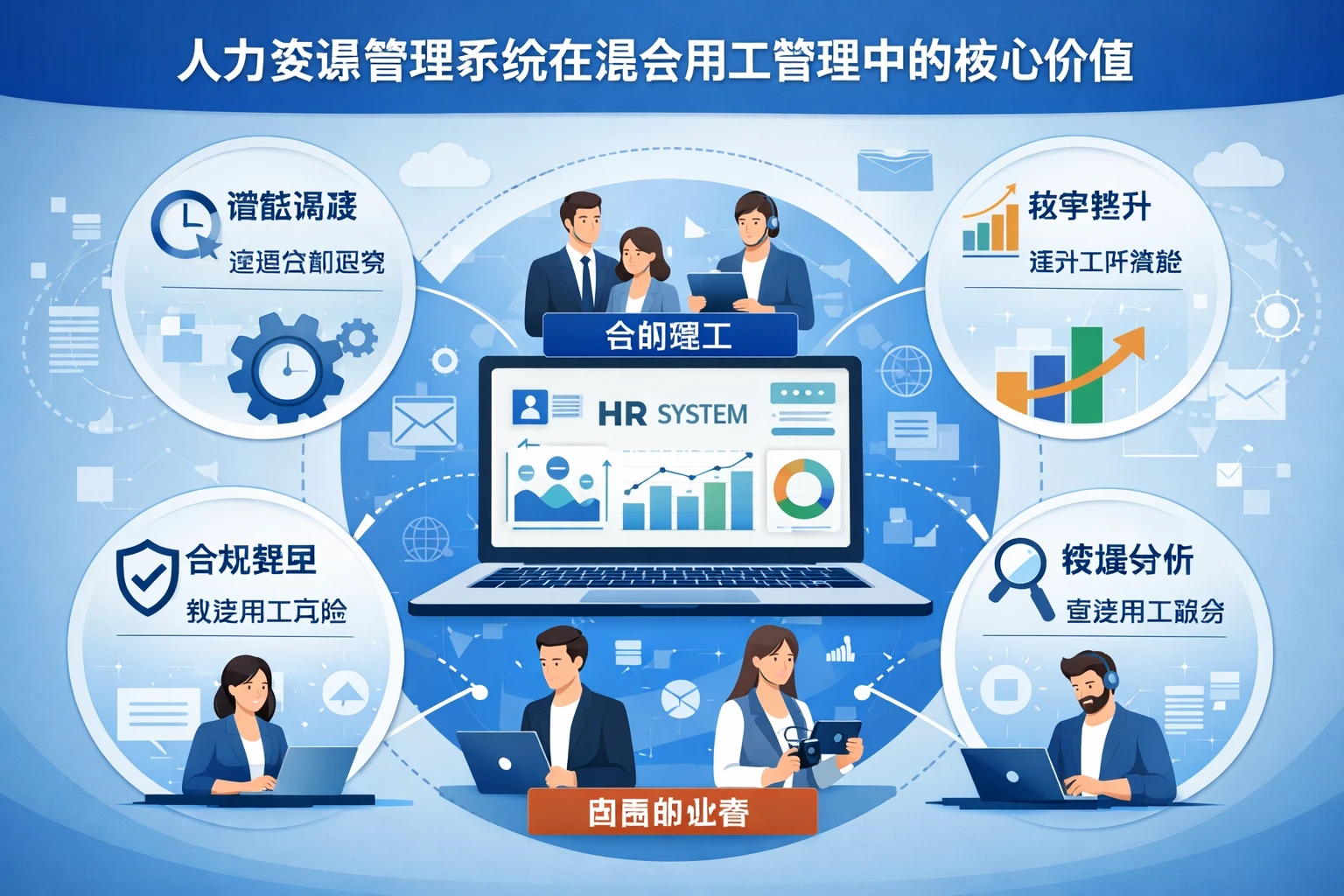人力资源管理系统在混合用工管理中的核心价值
