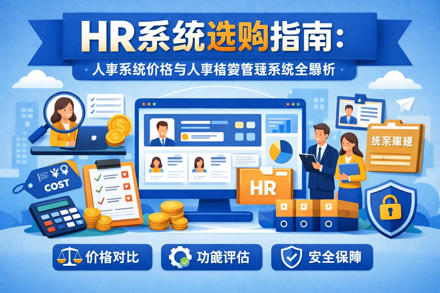 HR系统选购指南：人事系统价格与人事档案管理系统全解析