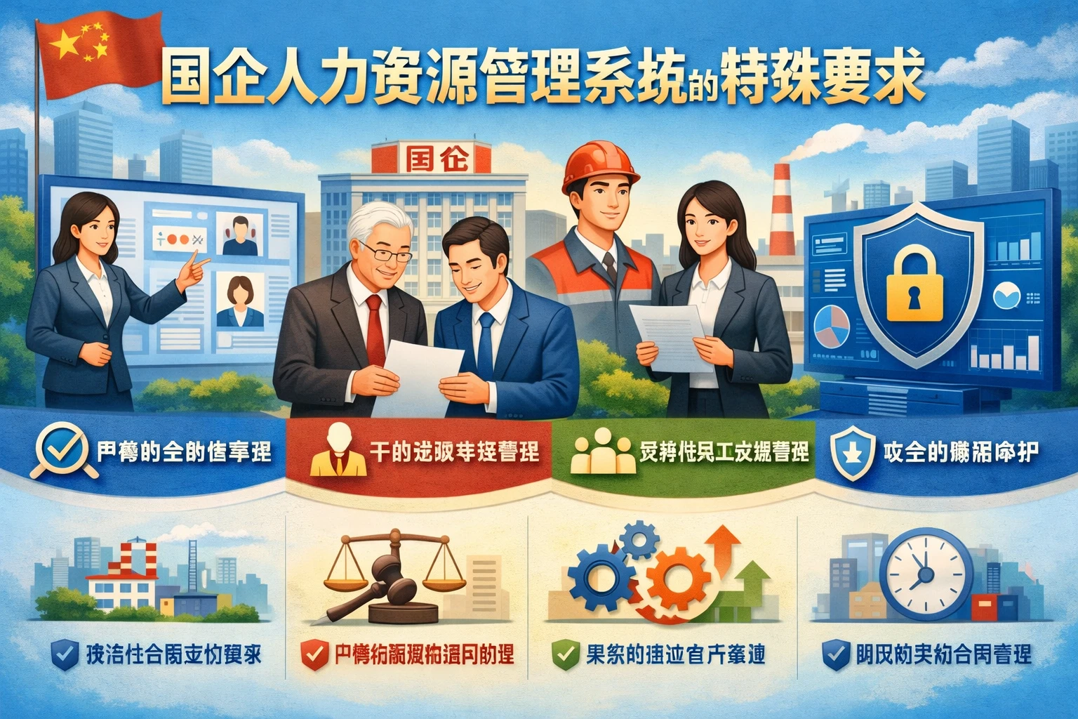 国企人力资源管理系统的特殊要求