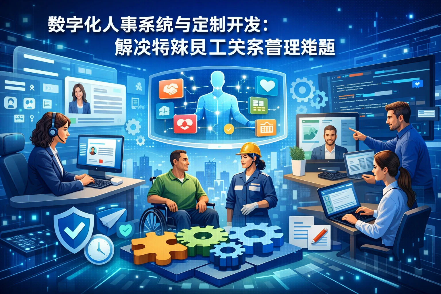 数字化人事系统与定制开发：解决特殊员工关系管理难题