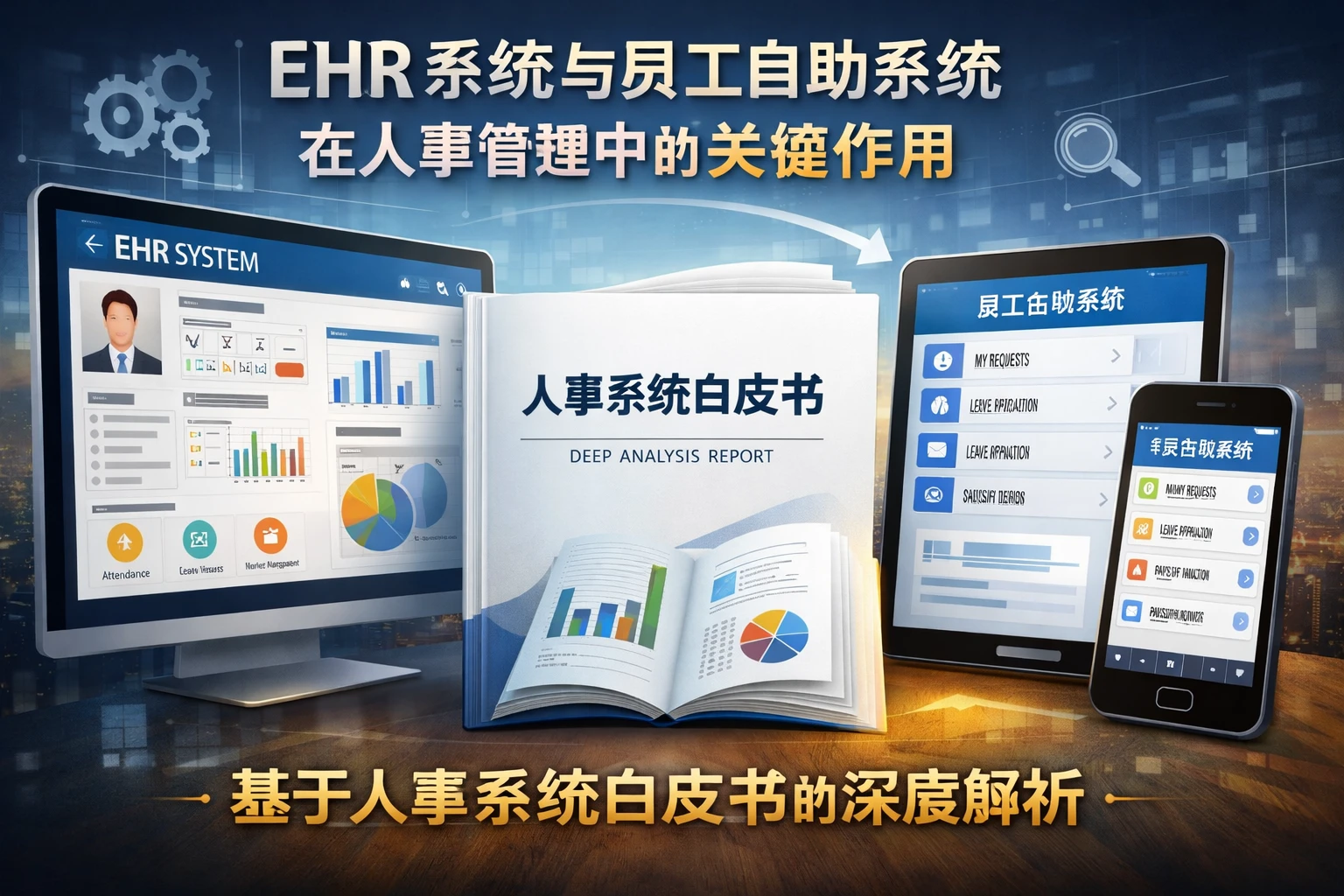 EHR系统与员工自助系统在人事管理中的关键作用——基于人事系统白皮书的深度解析