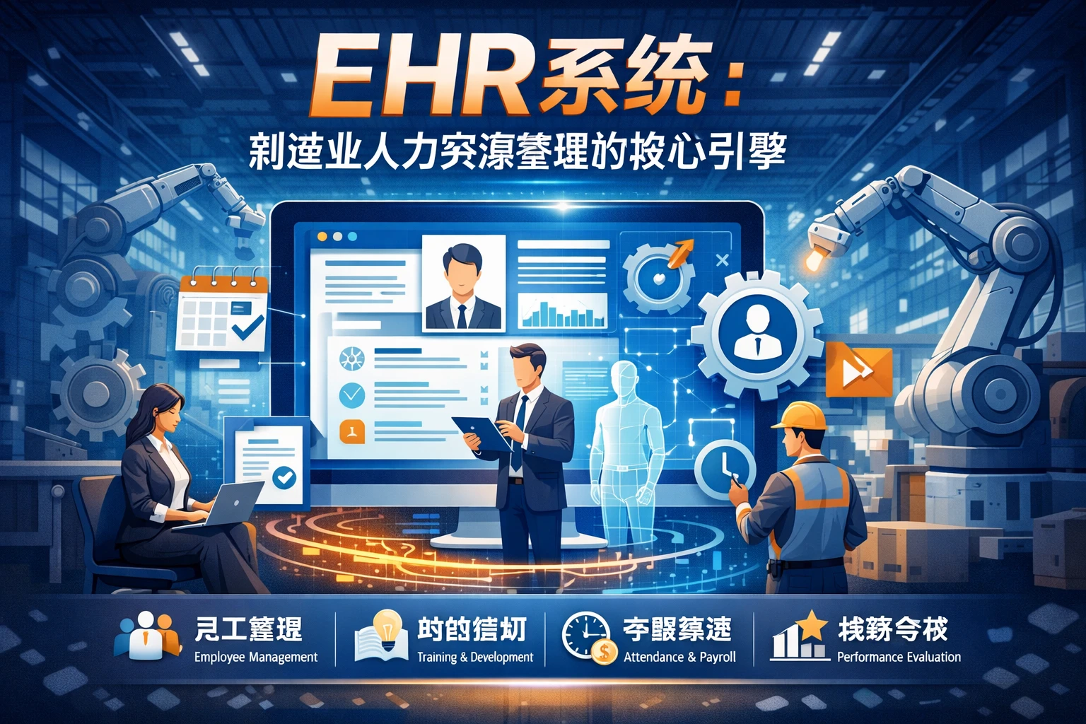 EHR系统：制造业人力资源管理的核心引擎