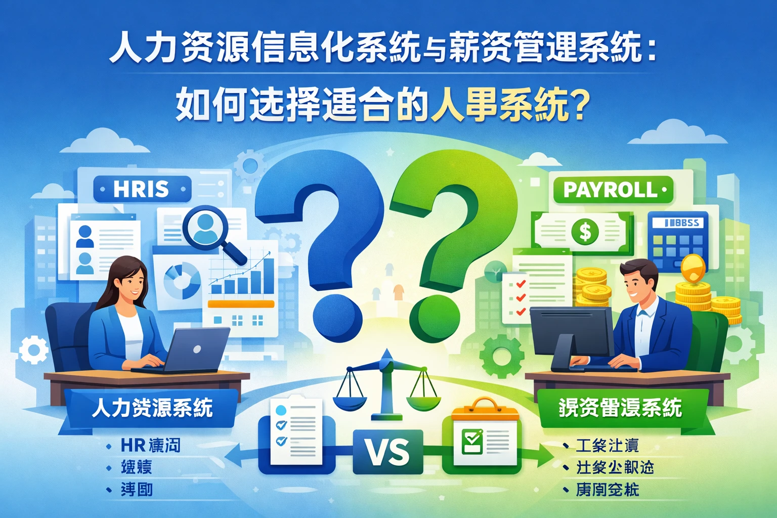 人力资源信息化系统与薪资管理系统：如何选择适合的人事系统