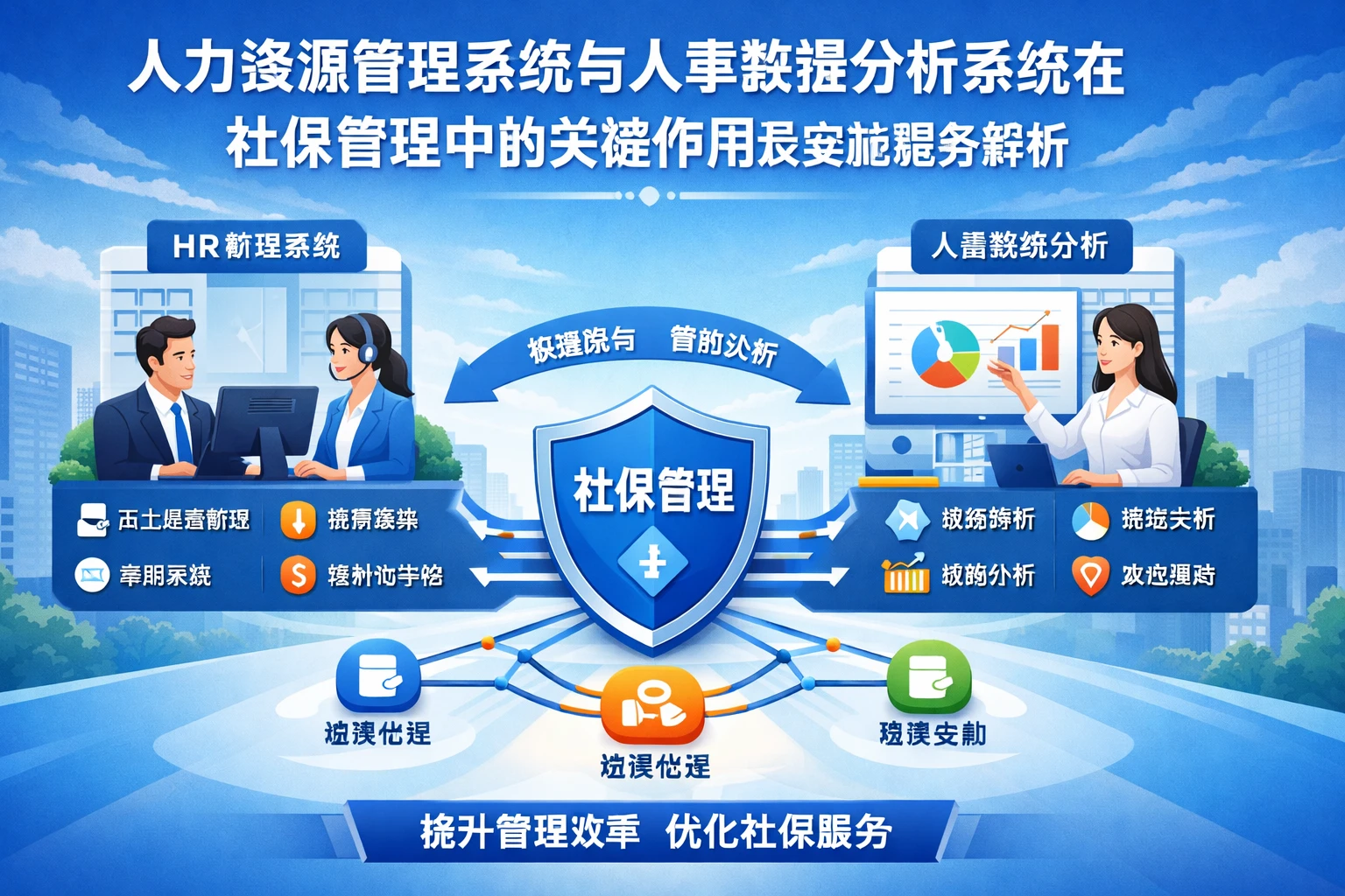 人力资源管理系统与人事数据分析系统在社保管理中的关键作用及实施服务解析