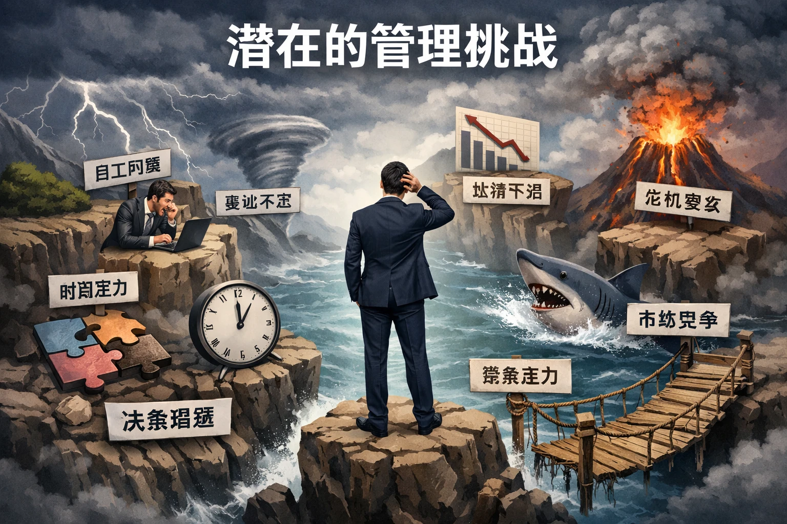 潜在的管理挑战