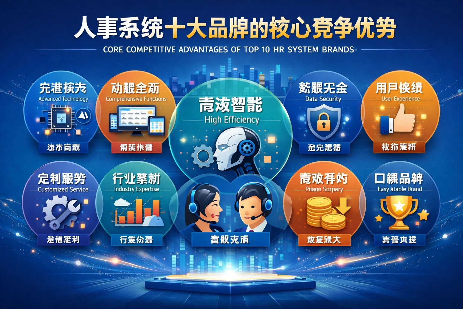 人事系统十大品牌的核心竞争优势