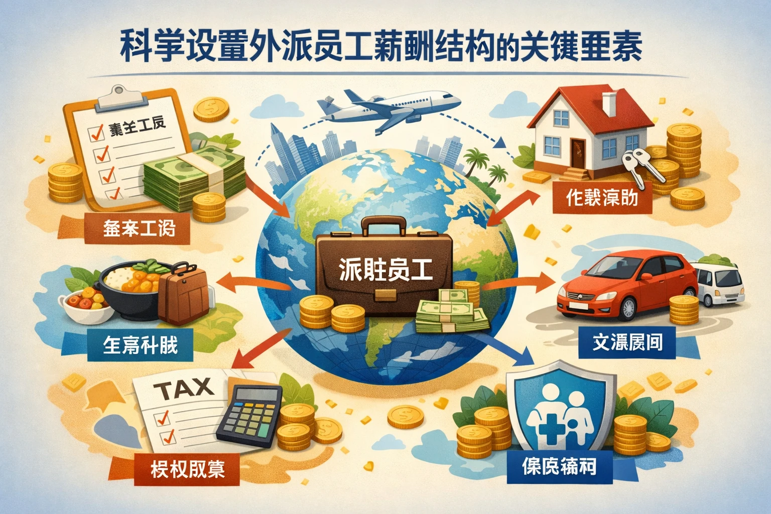 科学设置外派员工薪酬结构的关键要素