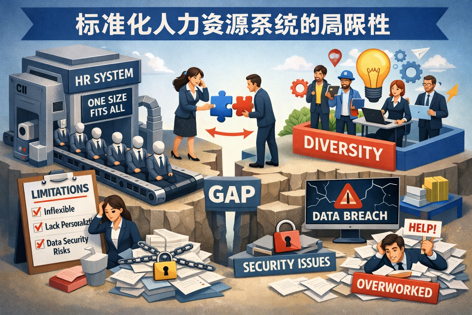 标准化人力资源系统的局限性