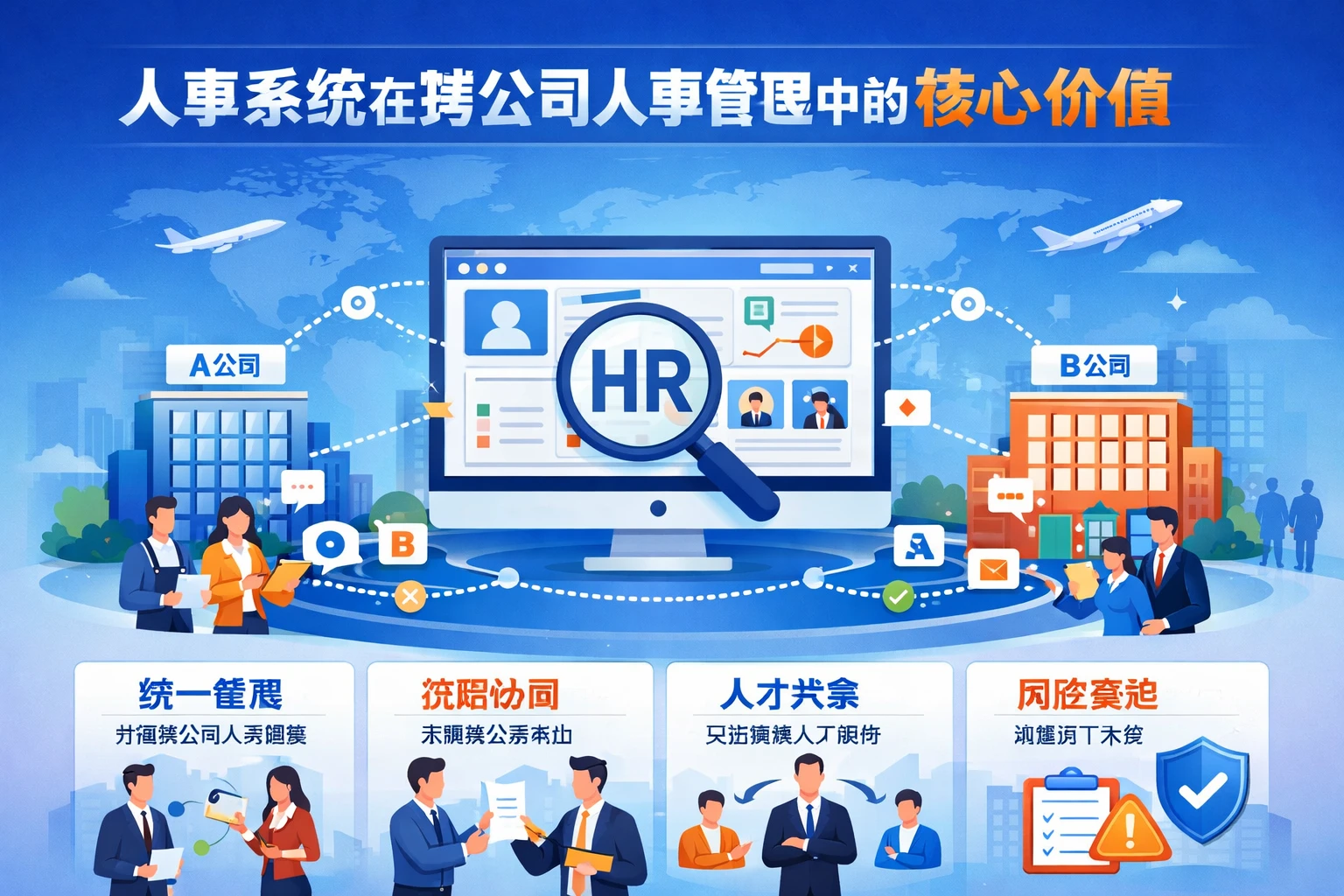 人事系统在跨公司人事管理中的核心价值