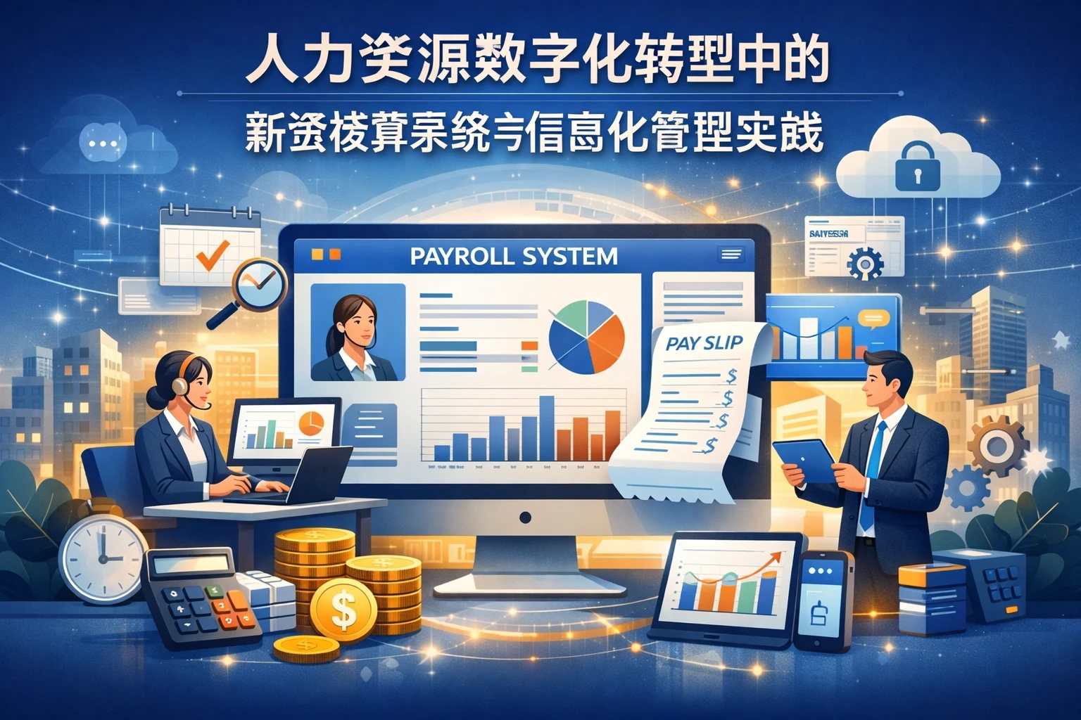 人力资源数字化转型中的薪资核算系统与信息化管理实践