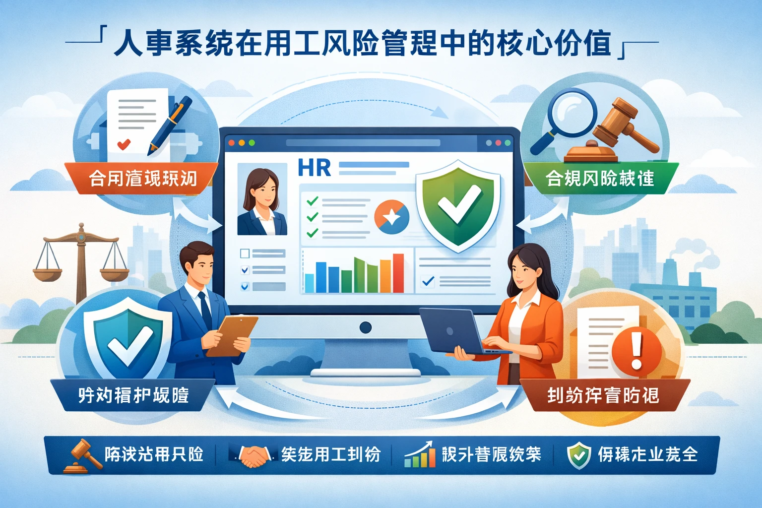 人事系统在用工风险管理中的核心价值