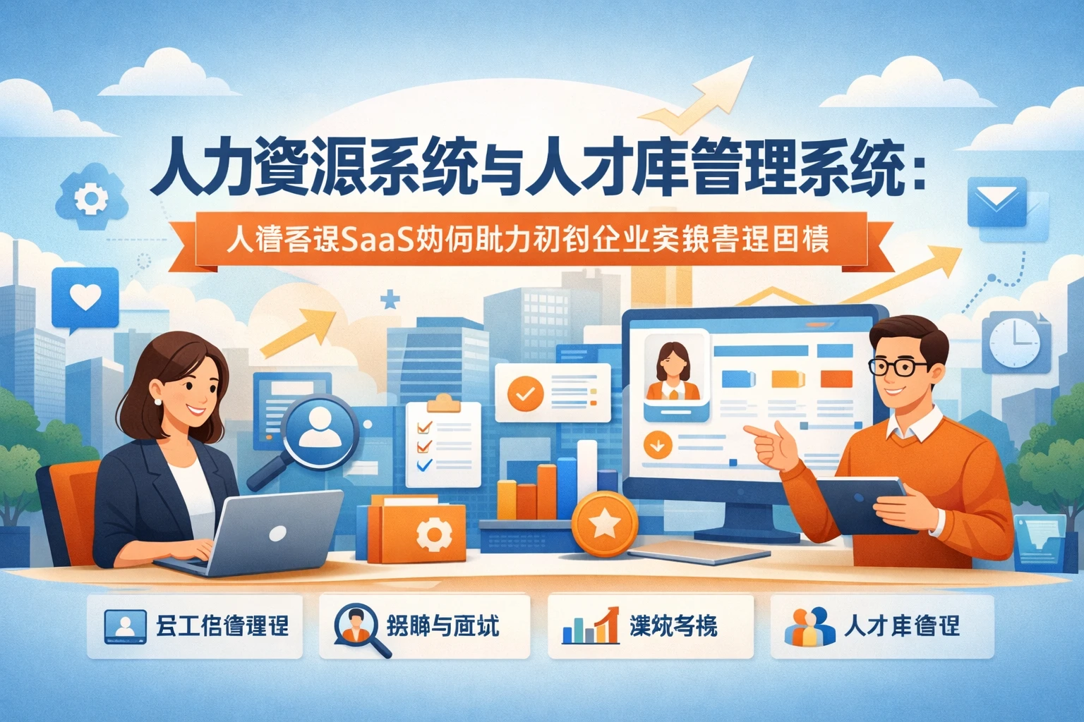人力资源系统与人才库管理系统:人事管理SaaS如何助力初创企业突破管理困境