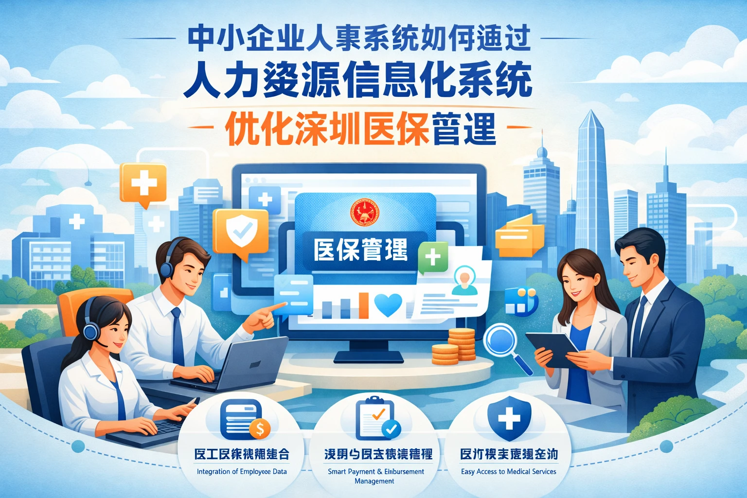 中小企业人事系统如何通过人力资源信息化系统优化深圳医保管理