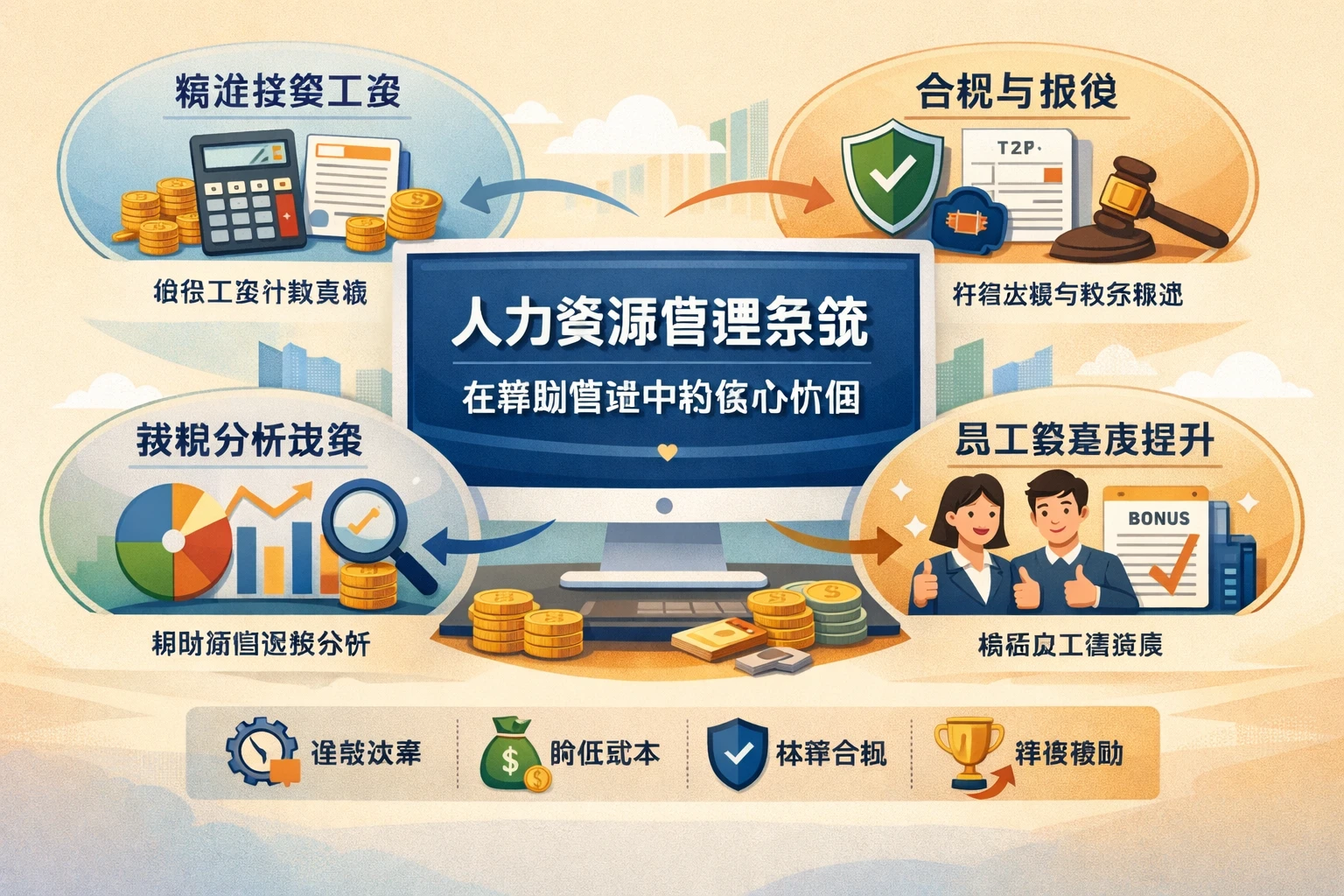 人力资源管理系统在薪酬管理中的核心价值