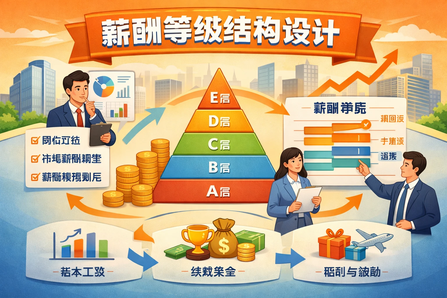 薪酬等级结构设计