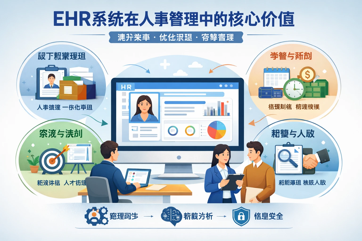 EHR系统在人事管理中的核心价值