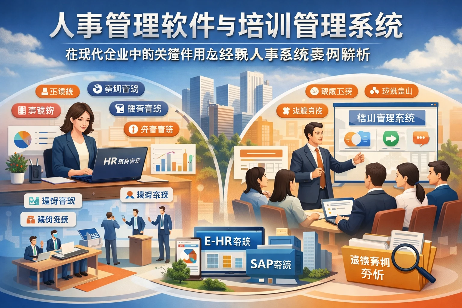 人事管理软件与培训管理系统在现代企业中的关键作用及经典人事系统案例解析