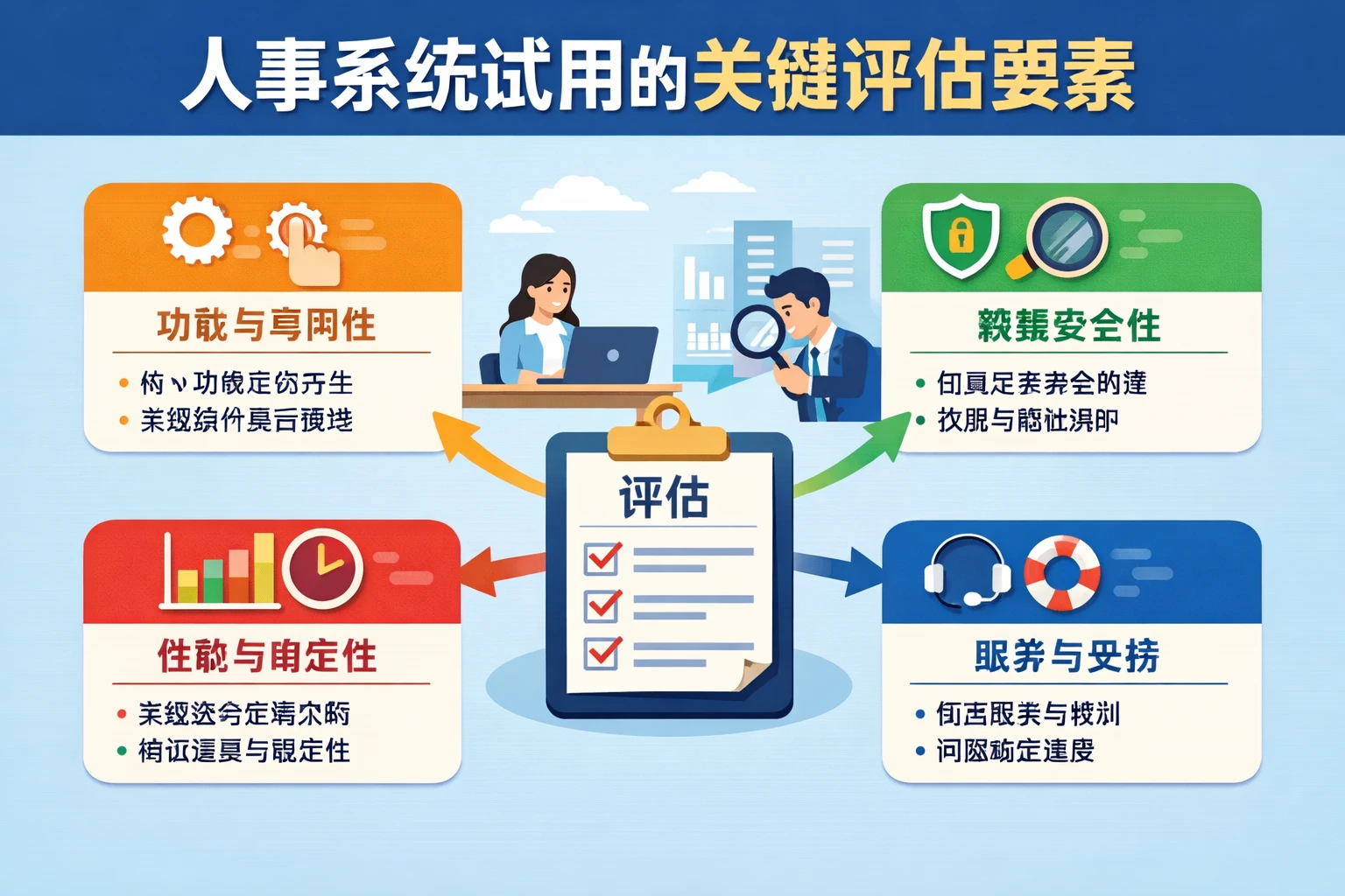 人事系统试用的关键评估要素