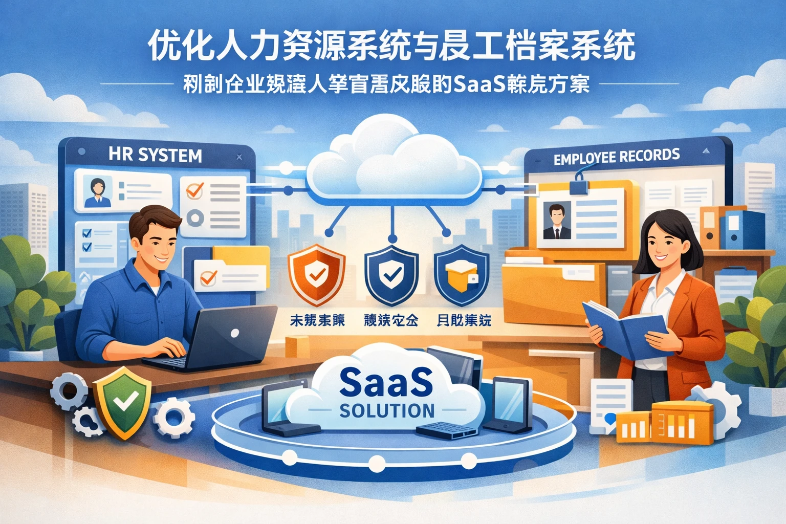 优化人力资源系统与员工档案系统：初创企业规避人事管理风险的SaaS解决方案