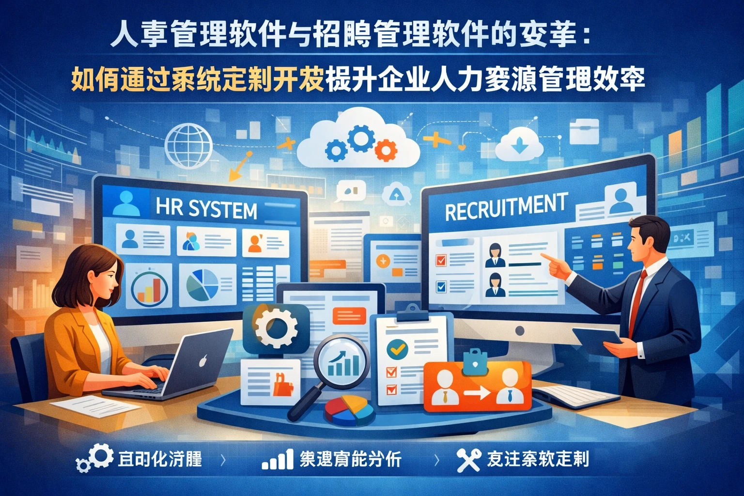 人事管理软件与招聘管理软件的变革：如何通过系统定制开发提升企业人力资源管理效率