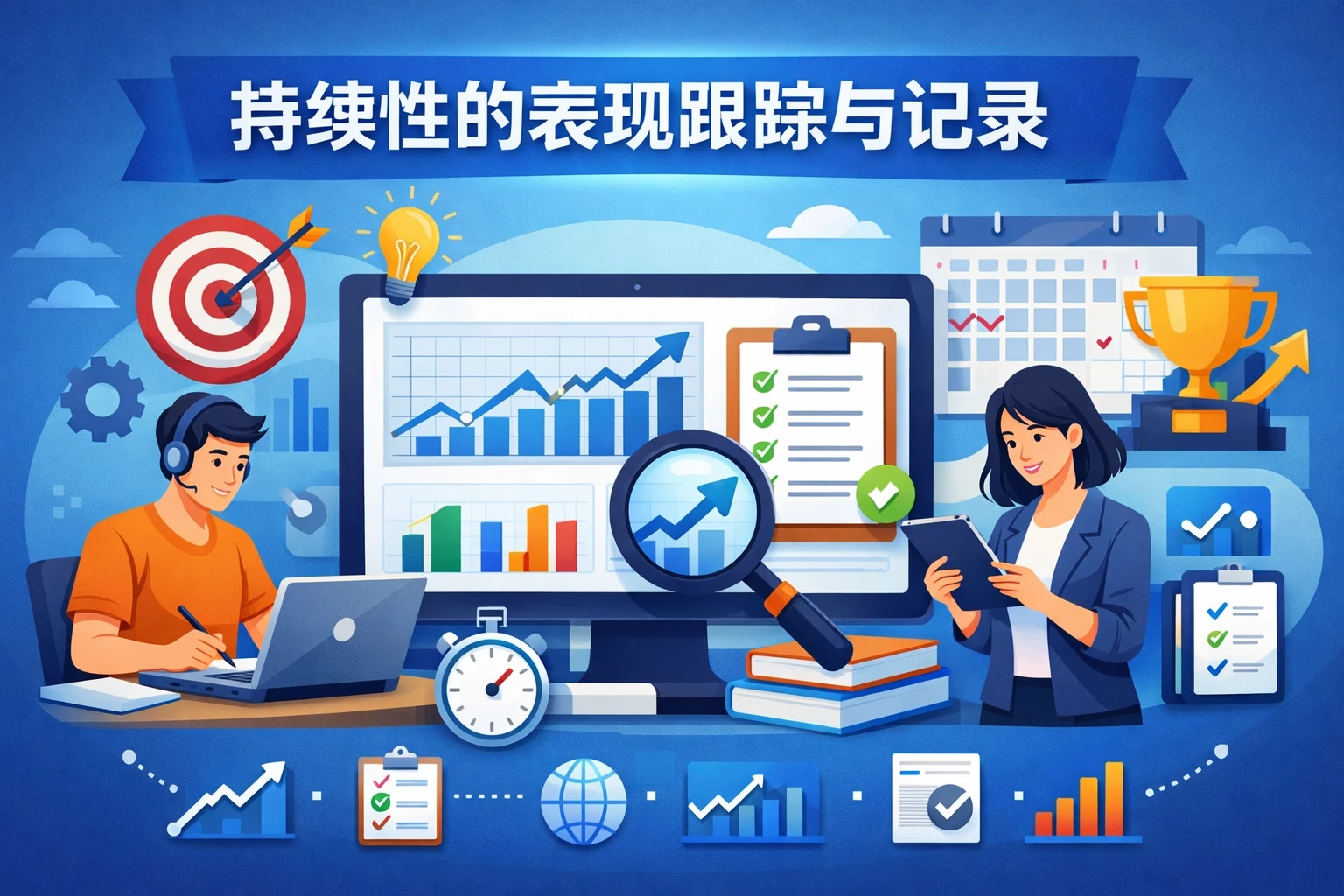 持续性的表现跟踪与记录