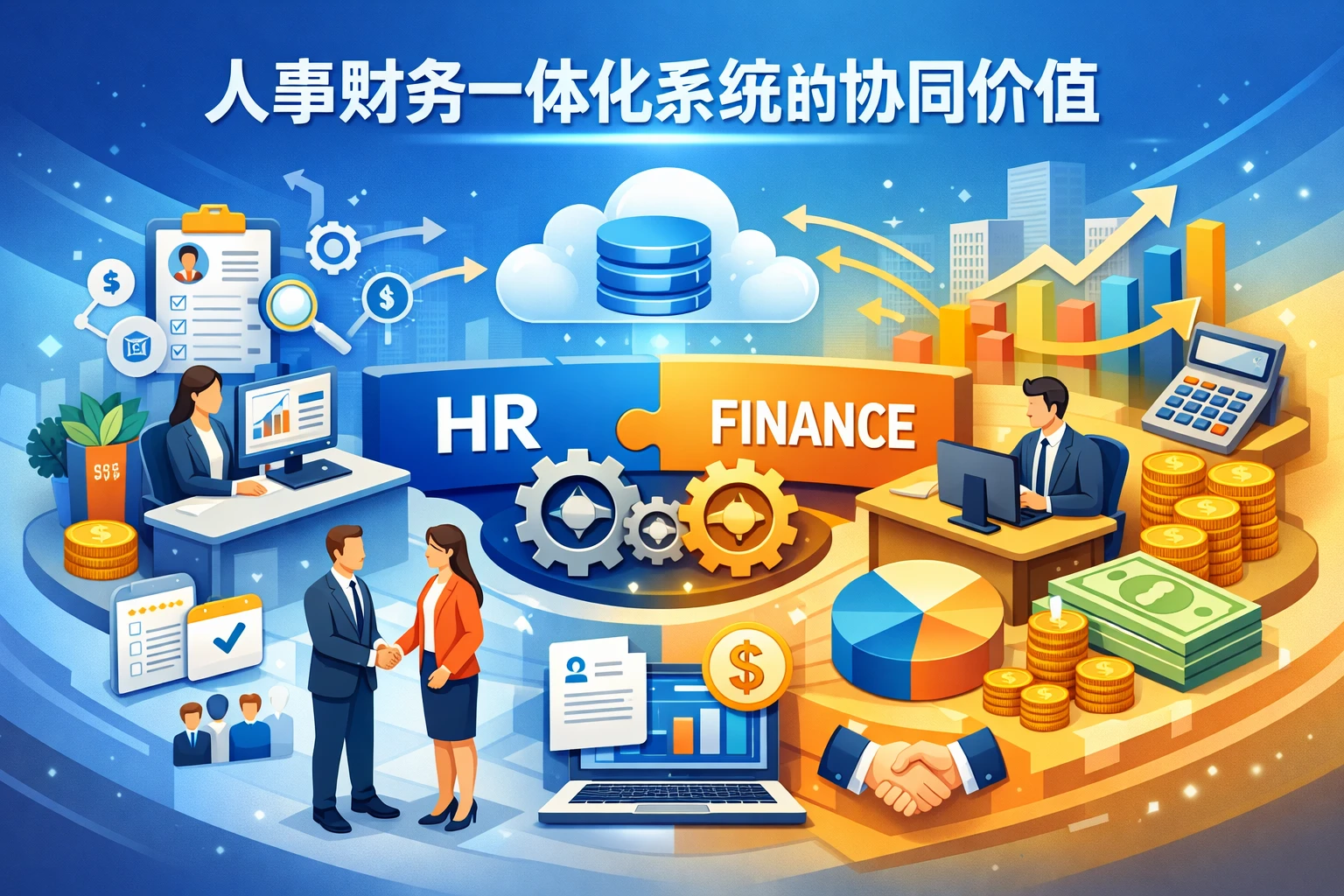 人事财务一体化系统的协同价值