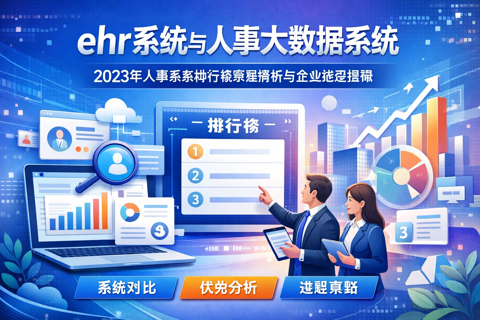 ehr系统与人事大数据系统：2023年人事系统排行榜深度解析与企业选型指南