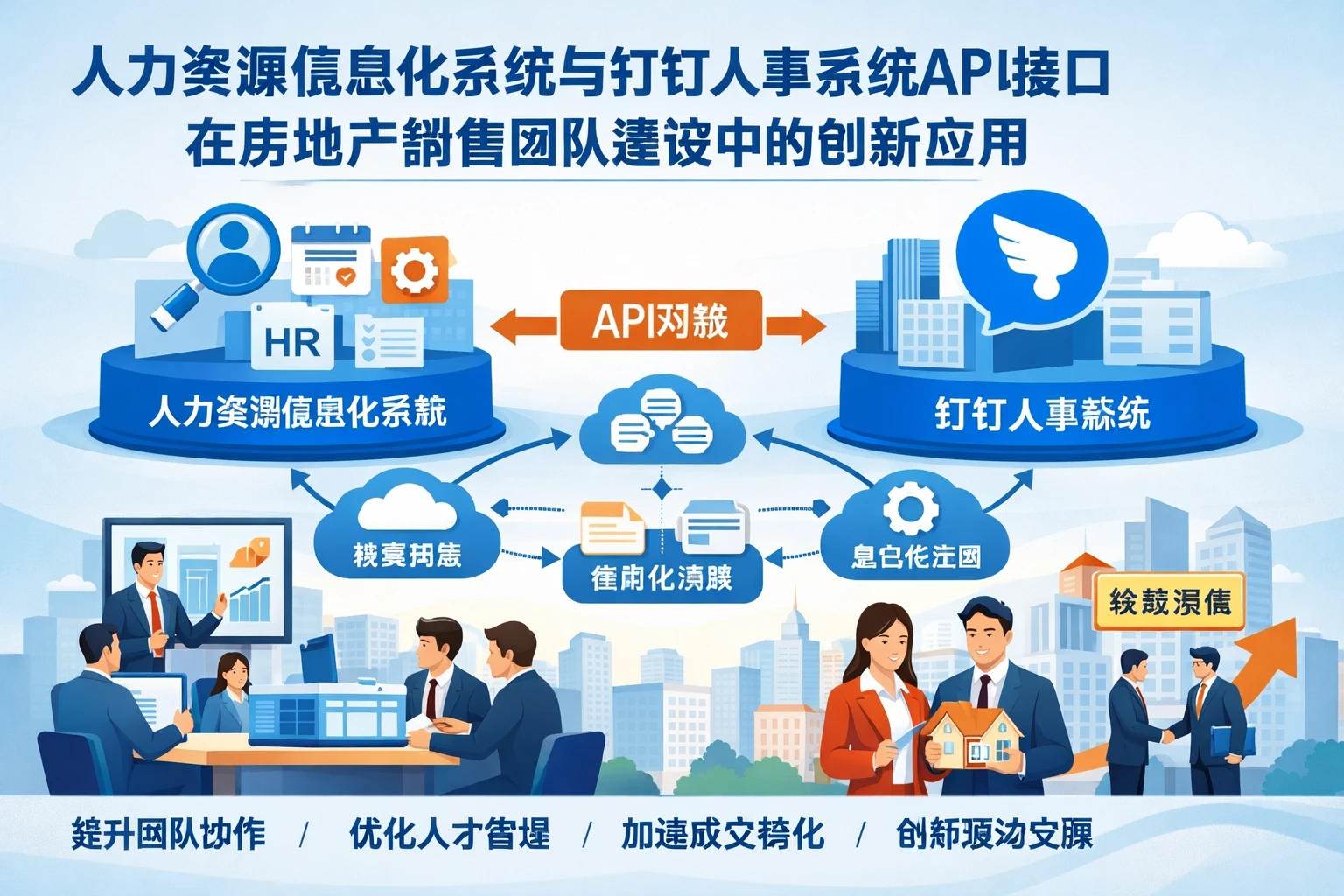 人力资源信息化系统与钉钉人事系统API接口在房地产销售团队建设中的创新应用
