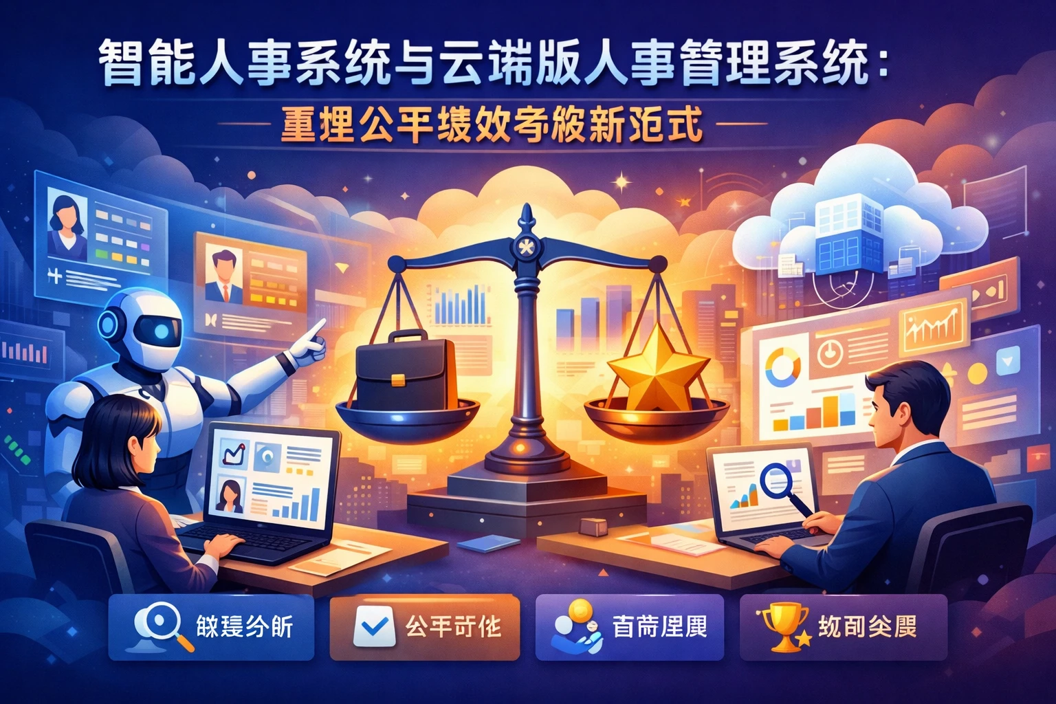 智能人事系统与云端版人事管理系统：重塑公平绩效考核新范式