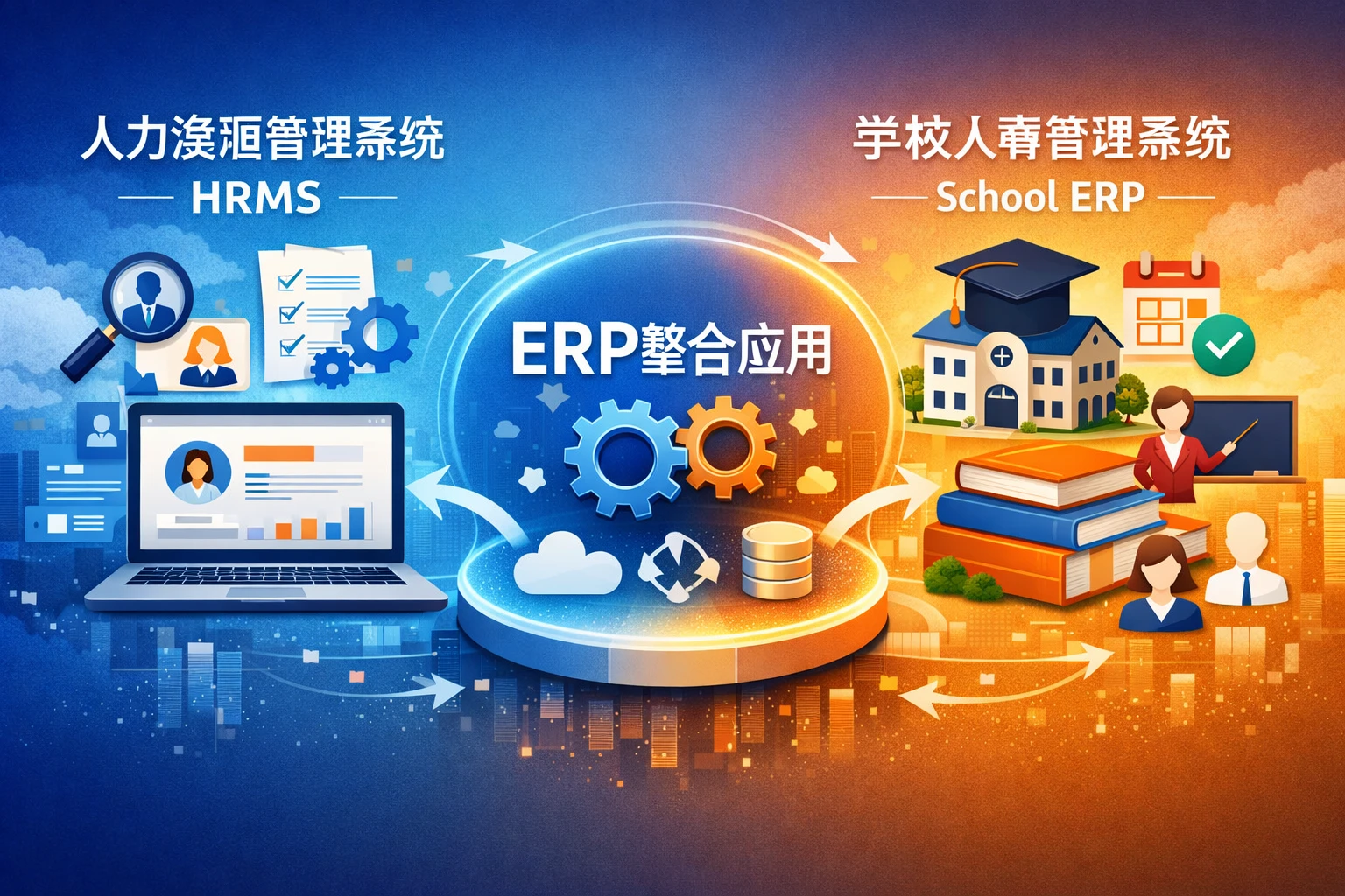 人力资源管理系统与学校人事管理系统的ERP整合应用