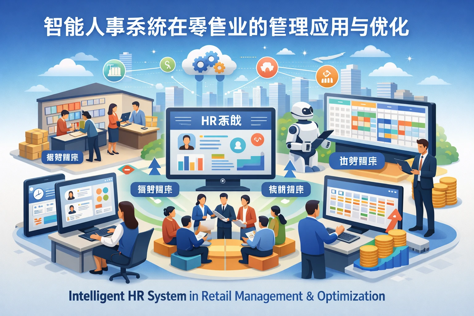 智能人事系统在零售业的管理应用与优化