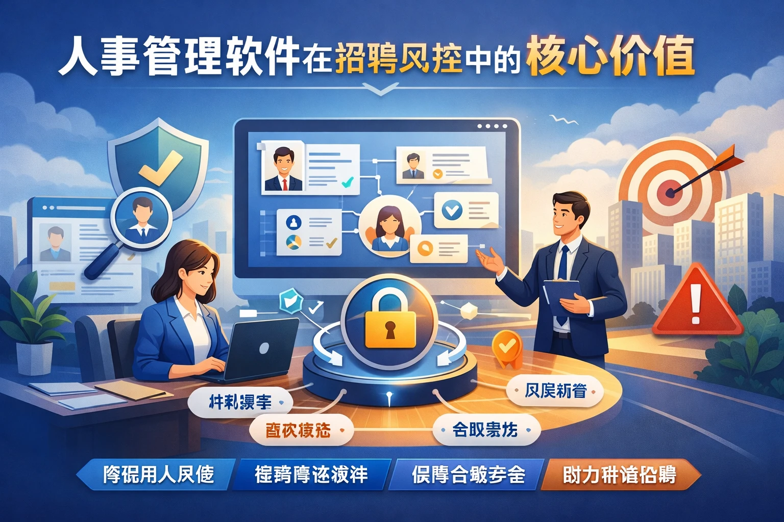 人事管理软件在招聘风控中的核心价值