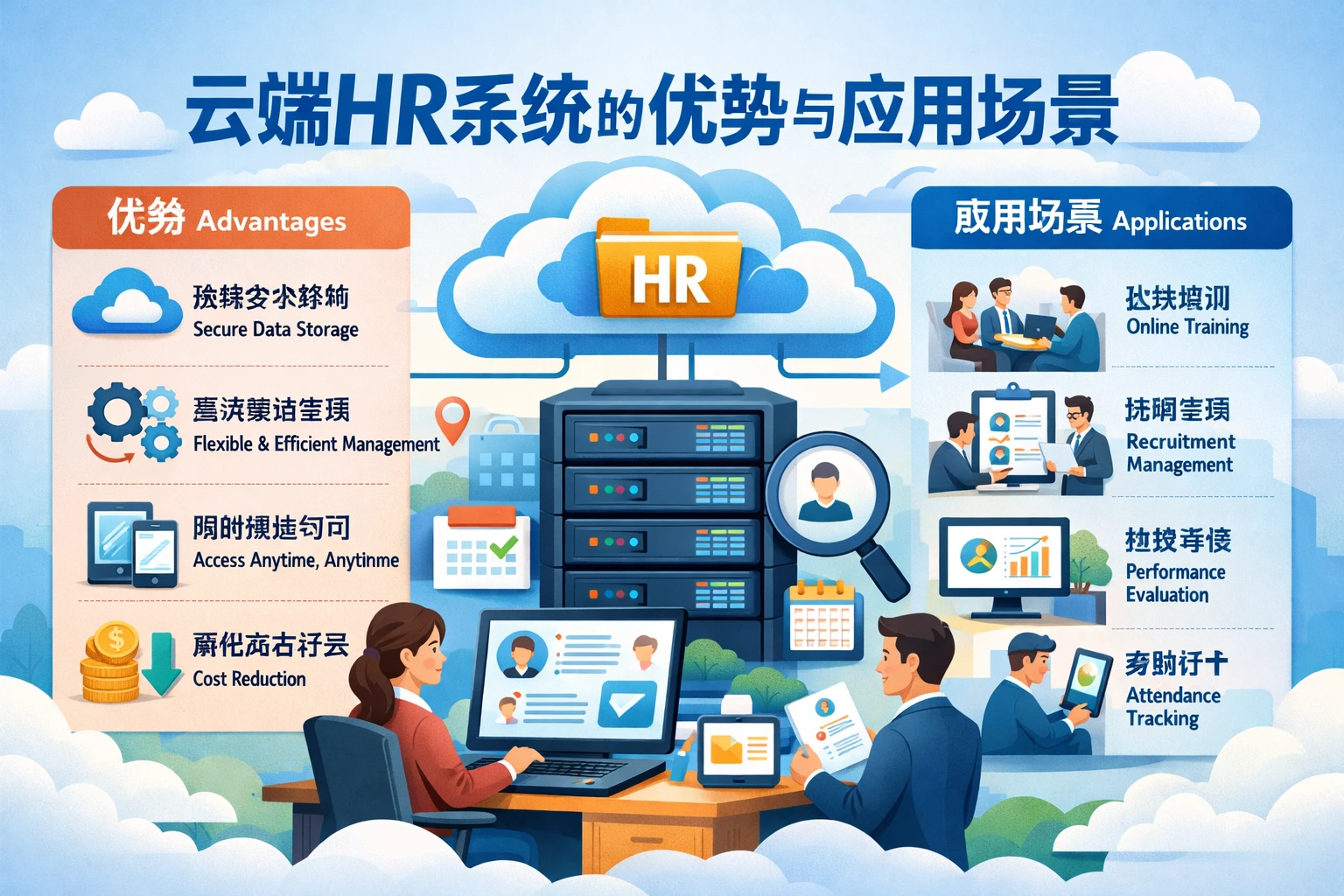 云端HR系统的优势与应用场景