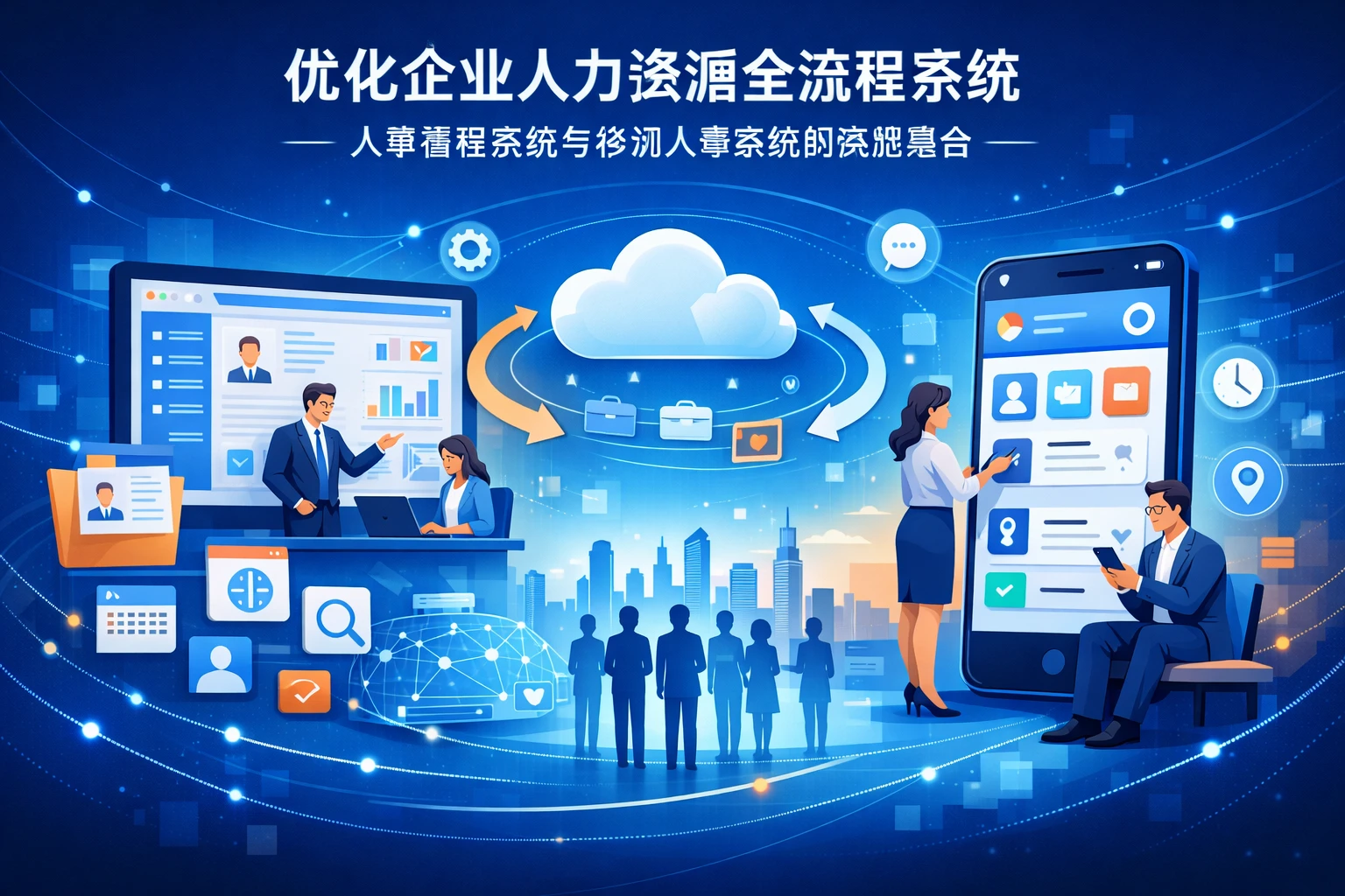 优化企业人力资源全流程系统：人事管理系统与移动人事系统的深度整合
