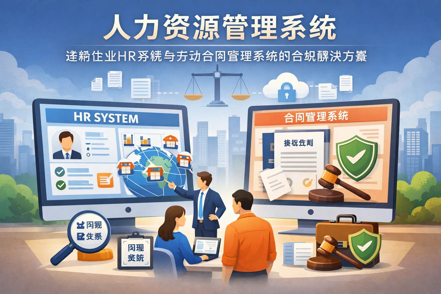 人力资源管理系统：连锁企业HR系统与劳动合同管理系统的合规解决方案