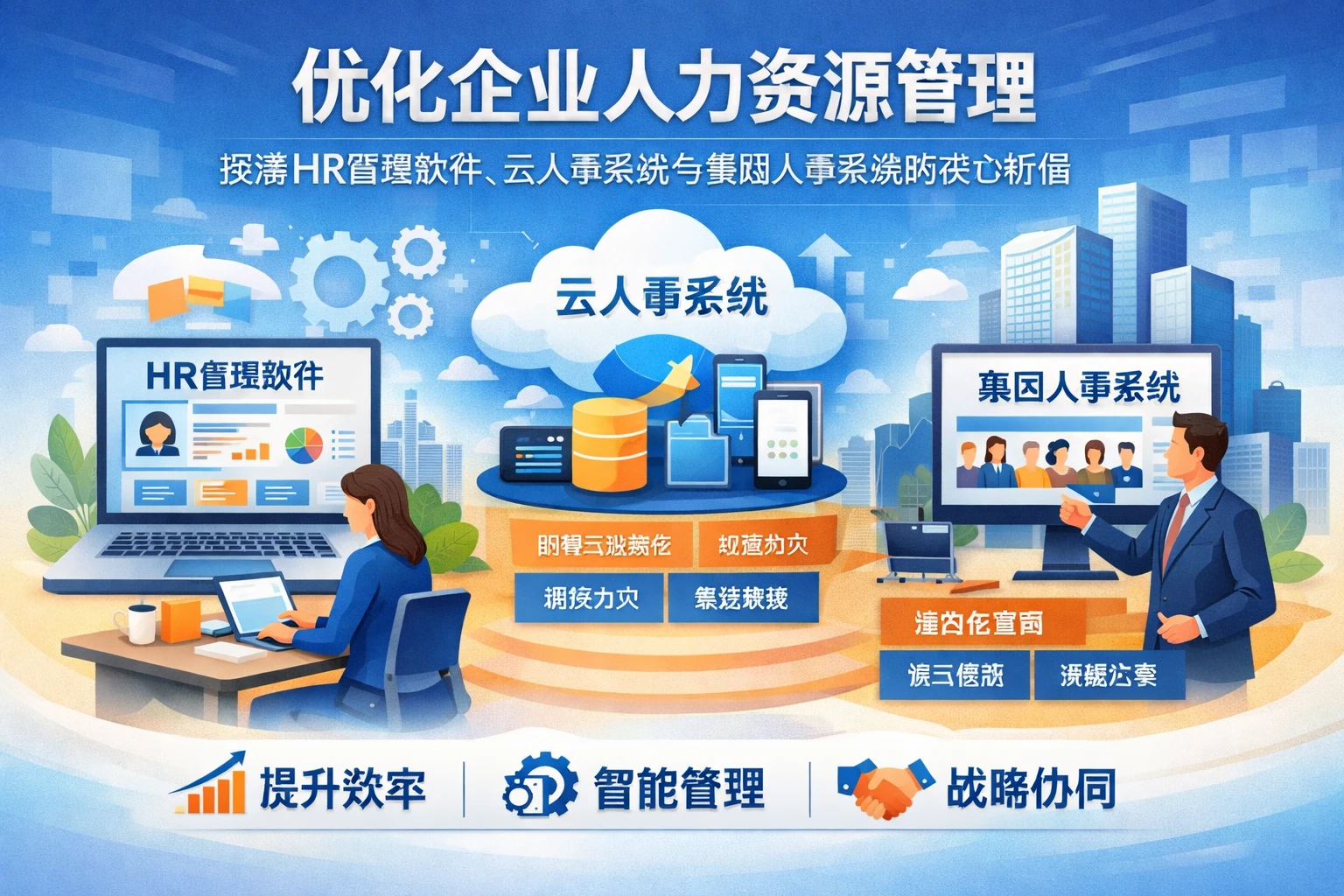 优化企业人力资源管理：探索HR管理软件、云人事系统与集团人事系统的核心价值
