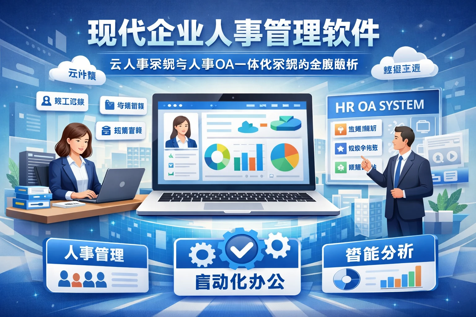 现代企业人事管理软件、云人事系统与人事OA一体化系统的全面解析