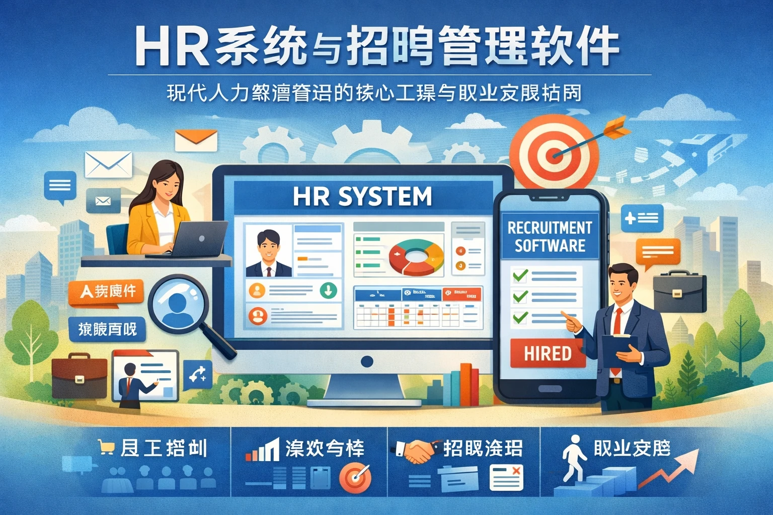 HR系统与招聘管理软件：现代人力资源管理的核心工具与职业发展指南