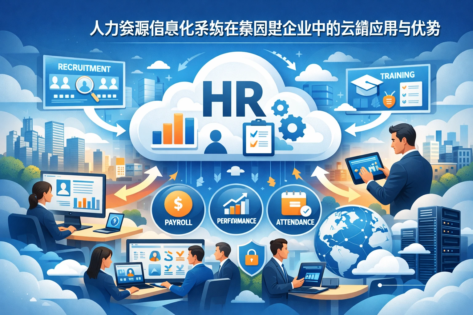 人力资源信息化系统在集团型企业中的云端应用与优势